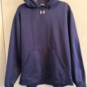 Under Armour Hoodie, Blue, Men, Size XL